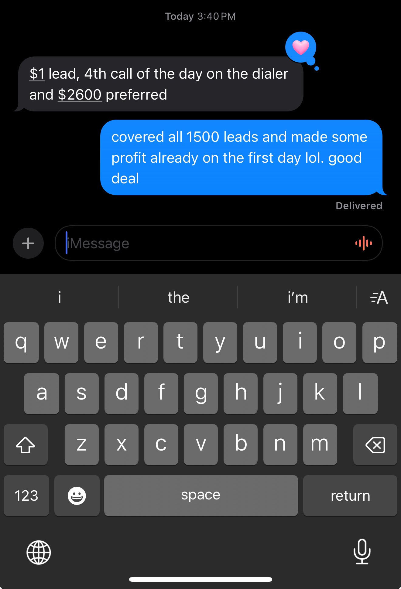 Customer review from SCREENSHOT