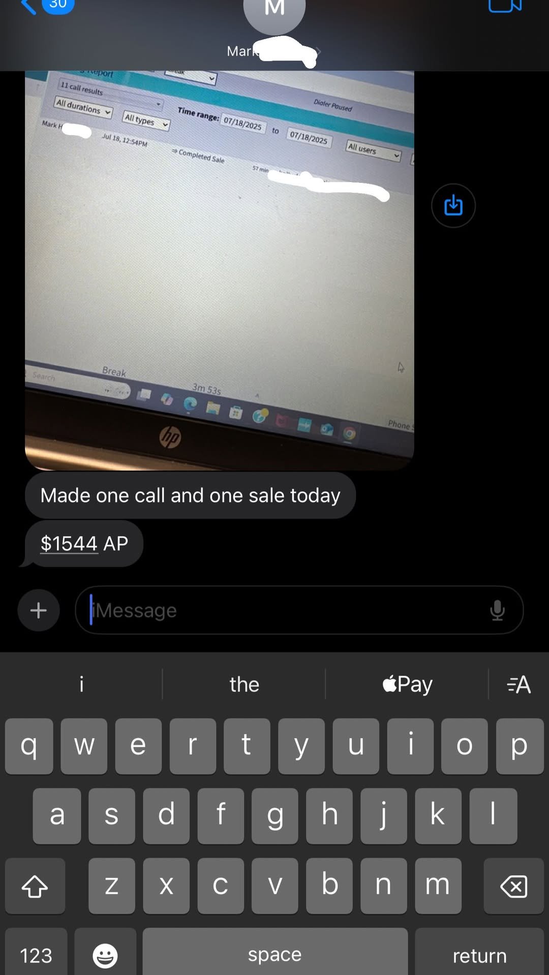 Customer review from SCREENSHOT